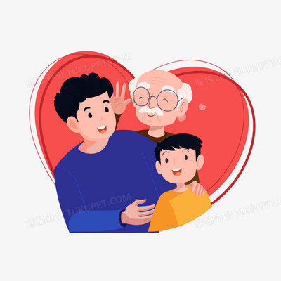 卡通手繪祖孫三代同堂插畫素材在軟件設(shè)計制作中的應(yīng)用與實現(xiàn)